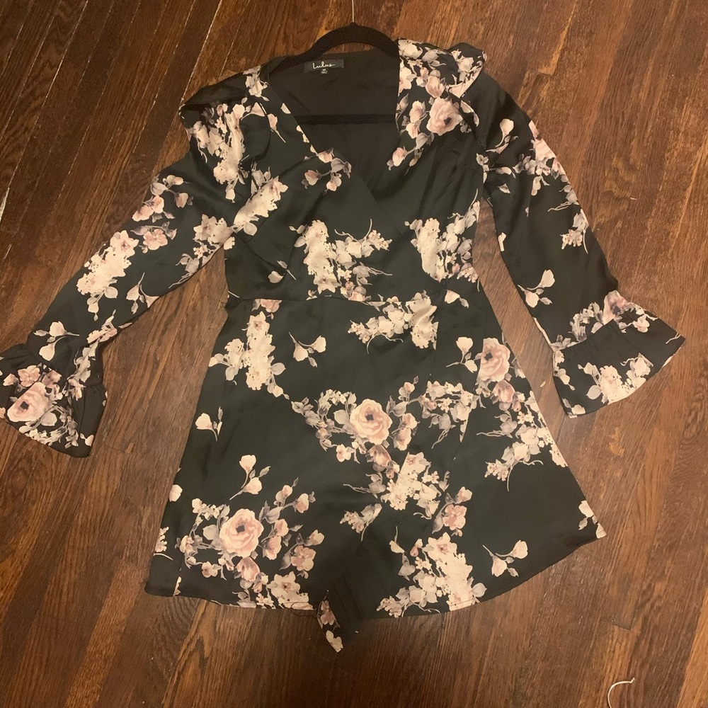 Wrap around romper